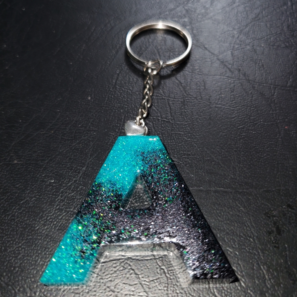 Handmade resin keychain